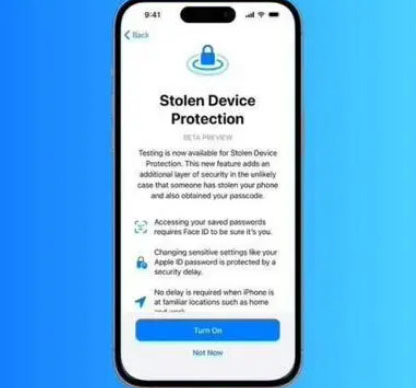 泗水苹果授权维修店分享被盗设备保护功能开启方法