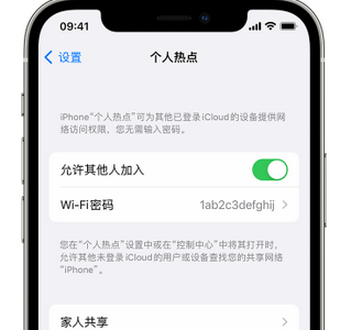 泗水apple服务站点分享iPhone上个人热点丢失了怎么办 