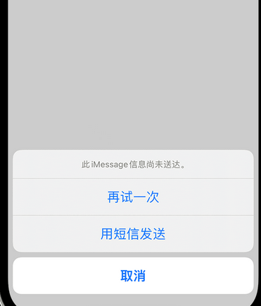 泗水apple维修iPhone上无法正常发送iMessage信息