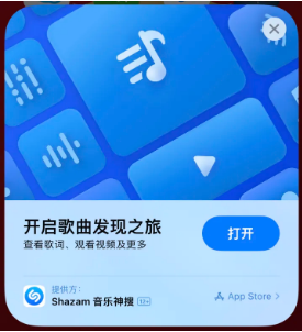 泗水苹果14维修站分享iPhone14音乐识别功能使用方法 